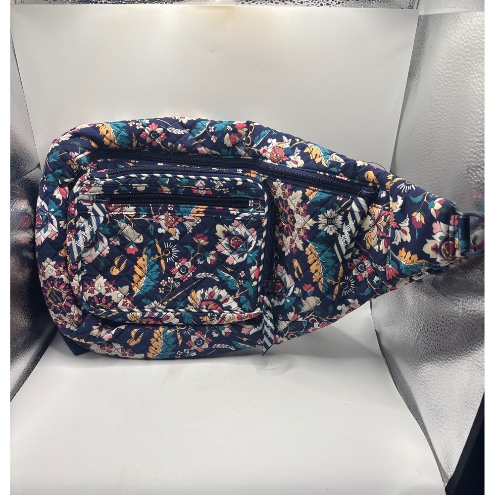 Vera Bradley Harry Potter Forbidden Forest Quilted Sling Backpack Crossbody Bag